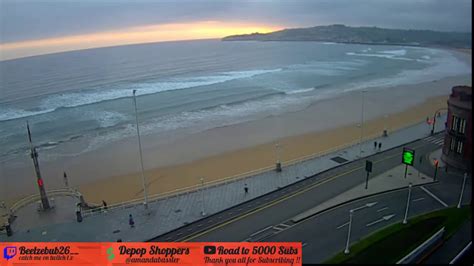 gijón webcam|san lorenzo live cam.